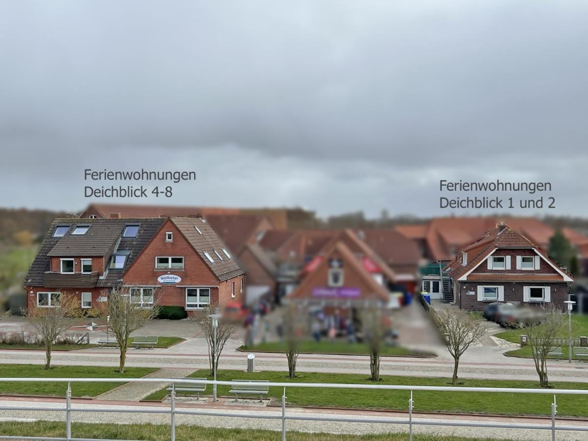 Deichblick 8 In Norddeich- Urlaub Und Erholung Am Strand Norden Eksteriør bilde